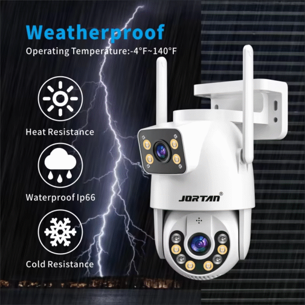 2025 Wireless Network Ip Home Wireless Security Outdoor Camera Dual Voice Camera Dual Lens 360-degree 4MP SIM Camera - Image 4