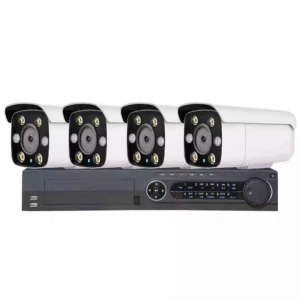 Hikvision VCR 3 million monitoring equipment set of dual-light full-color POE recording high-definition home 4/8-channel